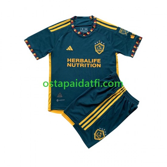 Los Angeles Galaxy Lapset Vieraspeli Jalkapallopaidat 2023-2024 Lyhythihainen