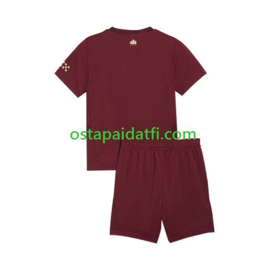 Manchester City Lapset Kolmaspeli Jalkapallopaidat 2024-2025 Lyhythihainen