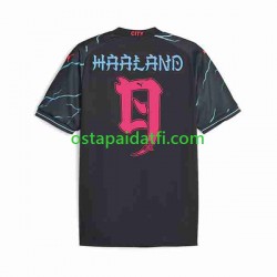Japani Manchester City Miehet Kolmaspeli Jalkapallopaidat 2023-2024 Haaland 9 ese Tour Printing Lyhythihainen