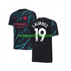 Manchester City Miehet Kolmaspeli Jalkapallopaidat 2023-2024 Julian Alvarez 19 Lyhythihainen