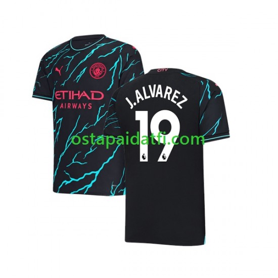 Manchester City Miehet Kolmaspeli Jalkapallopaidat 2023-2024 Julian Alvarez 19 Lyhythihainen