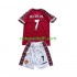 Manchester United Lapset Retro Kotipeli Jalkapallopaidat Beckham 7 1998-1999 Lyhythihainen