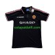 Manchester United Miehet Retro Kolmaspeli Jalkapallopaidat Beckham 7 1998-1999 Lyhythihainen