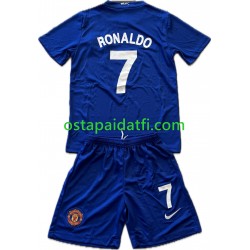 Manchester United Lapset Retro Kolmaspeli Jalkapallopaidat Cristiano Ronaldo 7 2008-2009 Lyhythihainen