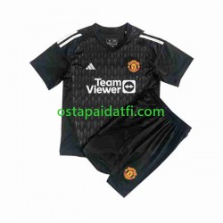 Manchester United Lapset Maalivahdin Kolmaspeli Jalkapallopaidat 2023-2024 Lyhythihainen