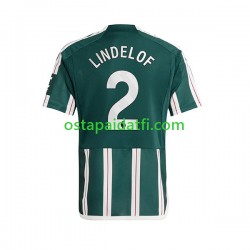 Manchester United Miehet Vieraspeli Jalkapallopaidat 2023-2024 Lindelof 2 Lyhythihainen