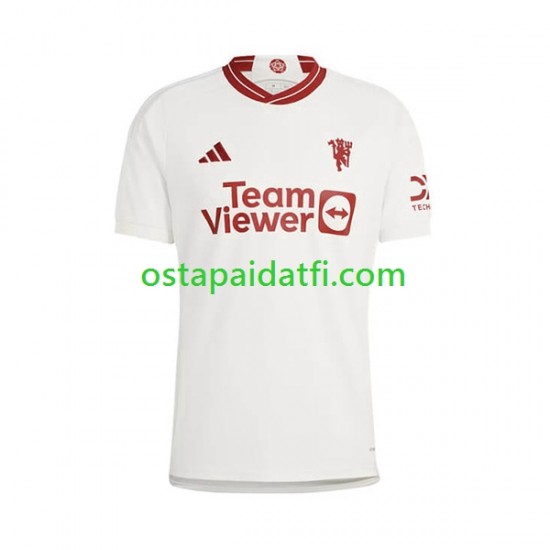 Manchester United Miehet Kolmaspeli Jalkapallopaidat 2023-2024 Lyhythihainen