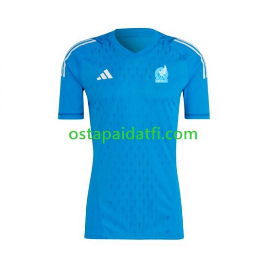 Meksiko Miehet Maalivahdin Vieraspeli Jalkapallopaidat 2022 Lyhythihainen