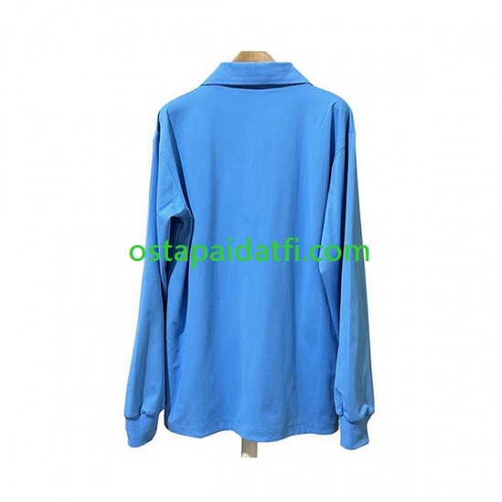 Napoli Miehet Retro Kotipeli Jalkapallopaidat 1987 1988 Pitkähihainen