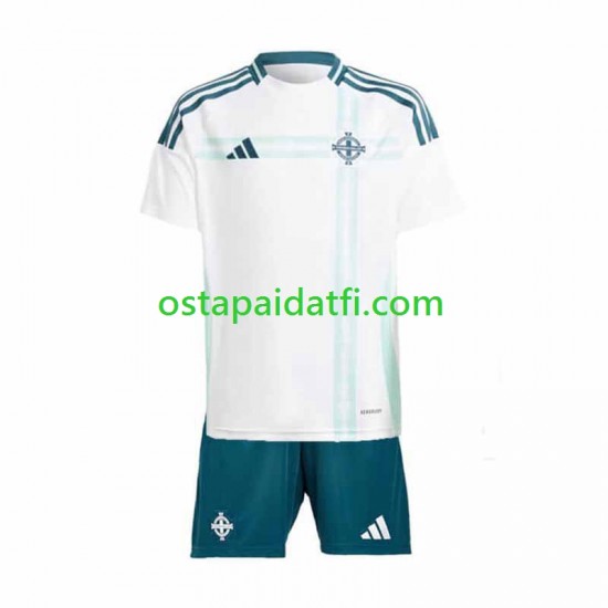 Pohjois-Irlant Lapset Vieraspeli Jalkapallopaidat 2024 Lyhythihainen