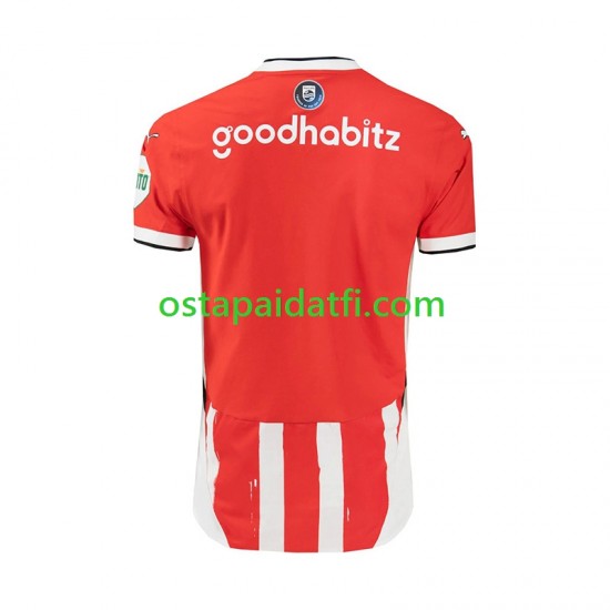 PSV Eindhoven Miehet Kotipeli Jalkapallopaidat 2024-2025 Lyhythihainen