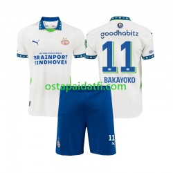 PSV Eindhoven Lapset Kolmaspeli Jalkapallopaidat 2024-2025 Johan Bakayoko 11 Lyhythihainen