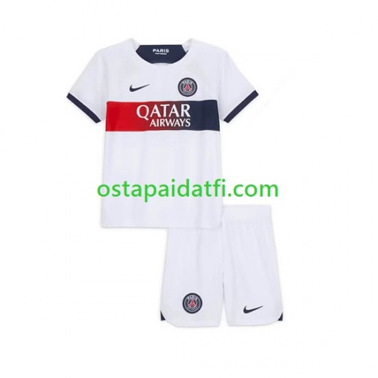 Paris Saint-Germain Lapset Vieraspeli Jalkapallopaidat 2023-2024 Lyhythihainen