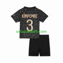 Paris Saint-Germain Lapset Kolmaspeli Jalkapallopaidat 2023-2024 Kimpembe 3 Lyhythihainen