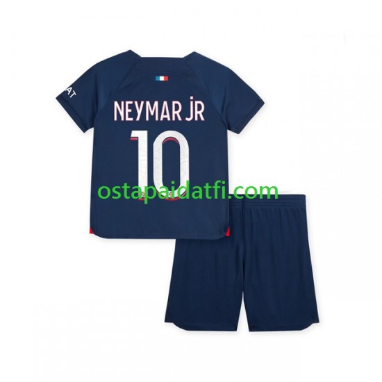 Paris Saint-Germain Lapset Kotipeli Jalkapallopaidat 2023-2024 Neymar Jr 10 Lyhythihainen