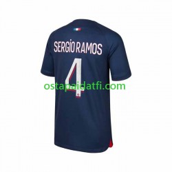 Paris Saint-Germain Miehet Kotipeli Jalkapallopaidat 2023-2024 Sergio Ramos 4 Lyhythihainen