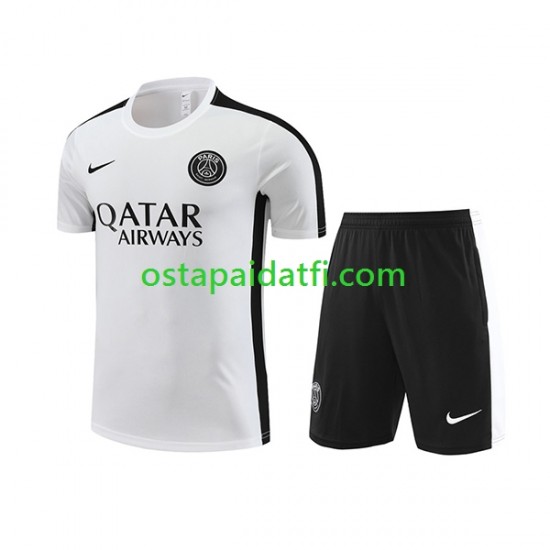Paris Saint-Germain Valkoinen 2023-2024 Traning Jersey and Shorts