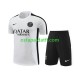 Paris Saint-Germain Valkoinen 2023-2024 Traning Jersey and Shorts