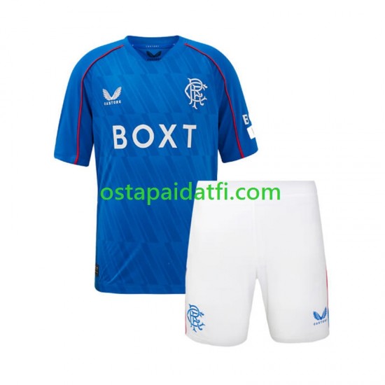 Rangers Lapset Kotipeli Jalkapallopaidat 2024-2025 Lyhythihainen