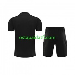 Real Madrid Musta 2023-2024 Traning Jersey and Shorts