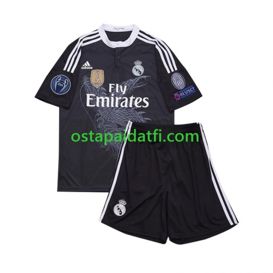 Real Madrid Lapset Retro Kolmaspeli Jalkapallopaidat 2014 Lyhythihainen