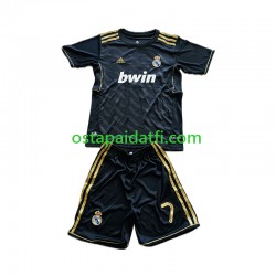 Real Madrid Lapset Retro Vieraspeli Jalkapallopaidat Cristiano Ronaldo 7 2011-2012 Lyhythihainen