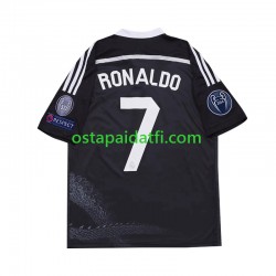 Real Madrid Miehet Retro Kolmaspeli Jalkapallopaidat Cristiano Ronaldo 7 2014 Lyhythihainen