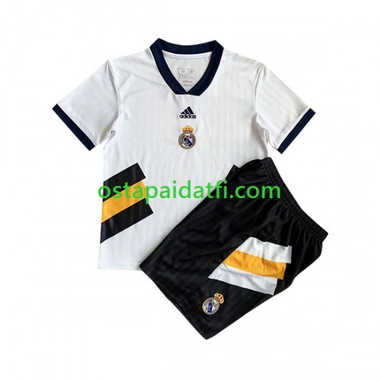Real Madrid Lapset Retro Kotipeli Jalkapallopaidat 2022-2023 Icon Lyhythihainen