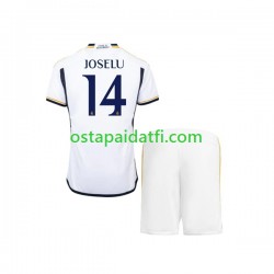 Real Madrid Lapset Kotipeli Jalkapallopaidat 2023-2024 JOSELU 14 Lyhythihainen