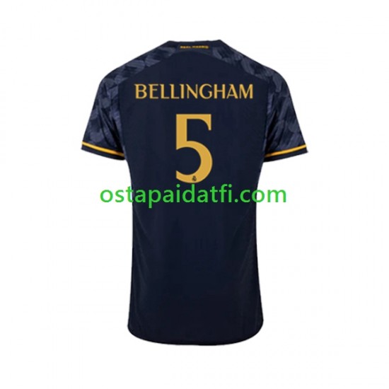 Real Madrid Miehet Vieraspeli Jalkapallopaidat 2023-2024 Jude Bellingham 5 Lyhythihainen