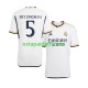 Real Madrid Miehet Kotipeli Jalkapallopaidat 2023-2024 Jude Bellingham 5 Lyhythihainen