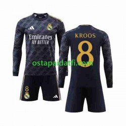 Real Madrid Lapset Vieraspeli Jalkapallopaidat 2023-2024 Kroos 8 Pitkähihainen