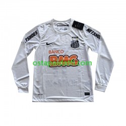 Santos FC Miehet Retro Kotipeli Jalkapallopaidat Neymar JR 11 2011-2012 Pitkähihainen