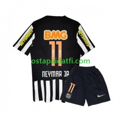 Lapset Retro Vieraspeli Jalkapallopaidat Santos Neymar JR 11 2011-2012 Lyhythihainen