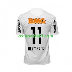 Miehet Retro Kotipeli Jalkapallopaidat Santos Neymar JR 11 2011-2012 Lyhythihainen