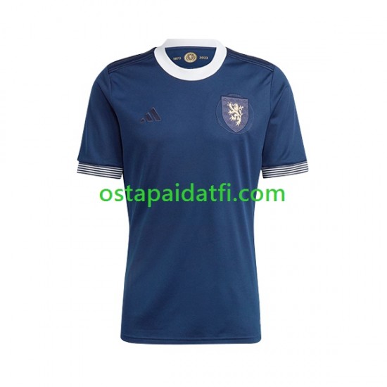 Skotlanti Miehet Kotipeli Jalkapallopaidat 2023 Anniversary Lyhythihainen