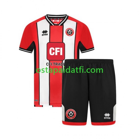Sheffield United Lapset Kotipeli Jalkapallopaidat 2023-2024 Lyhythihainen