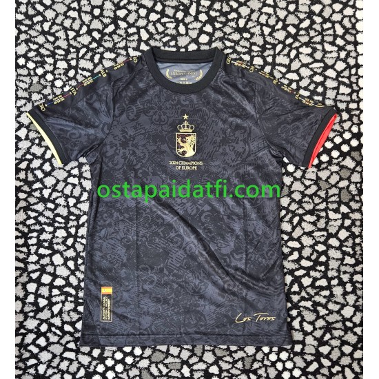 Espanja Miehet Jalkapallopaidat 2024 Champions Of Europe Lyhythihainen