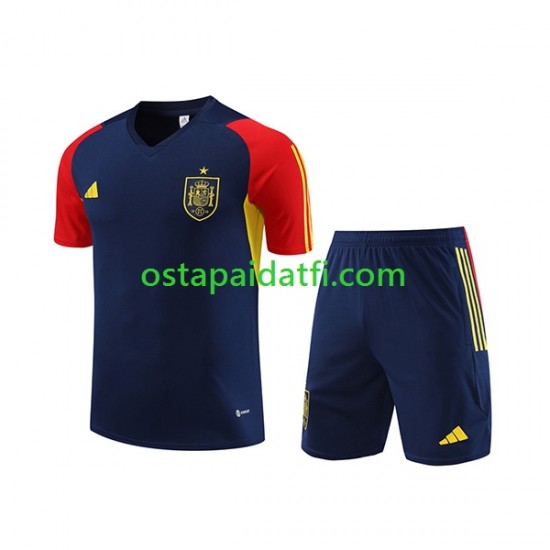Espanja Sininen 2023-2024 Traning Jersey and Shorts