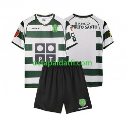 Sporting CP Lapset Retro Kotipeli Jalkapallopaidat 2001 2003 Lyhythihainen