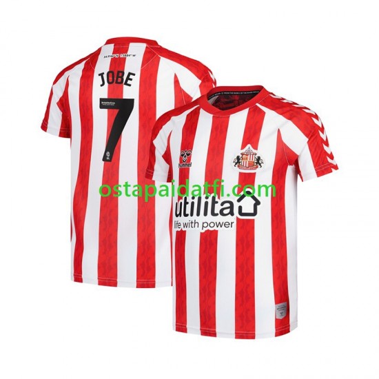 Miehet Kotipeli Jalkapallopaidat 2024-2025 Sunderland Jobe Bellingham 7 Lyhythihainen