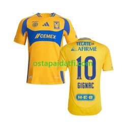 Tigres UANL Miehet Kotipeli Jalkapallopaidat 2024-2025 Gignac 10 Lyhythihainen