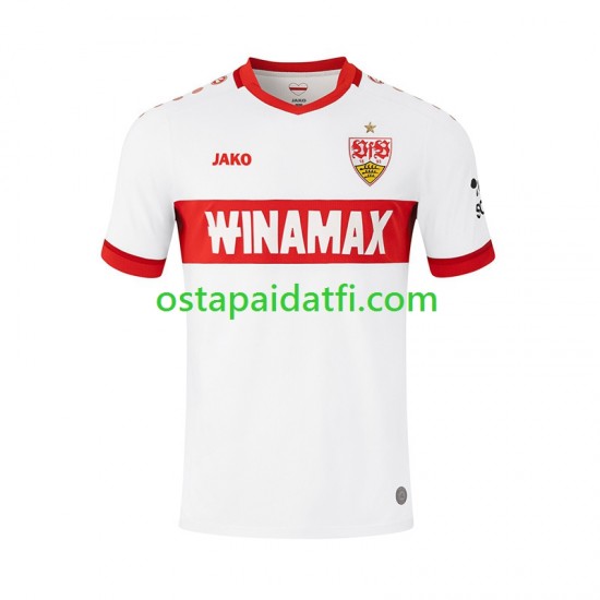 VfB Stuttgart Miehet Kotipeli Jalkapallopaidat 2024-2025 Lyhythihainen
