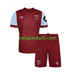 West Ham United Lapset Kotipeli Jalkapallopaidat 2023-2024 Lyhythihainen