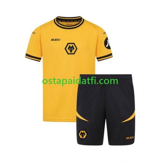 Wolverhampton Wanderers Lapset Kotipeli Jalkapallopaidat 2024-2025 Lyhythihainen