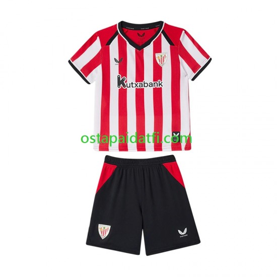 Athletic Bilbao Lapset Kotipeli Jalkapallopaidat 2026-2027 Lyhythihainen