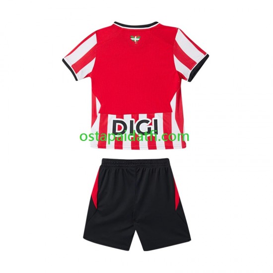 Athletic Bilbao Lapset Kotipeli Jalkapallopaidat 2026-2027 Lyhythihainen