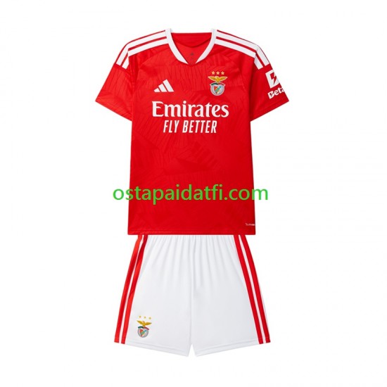 Benfica Lapset Kotipeli Jalkapallopaidat 2026-2027 Lyhythihainen