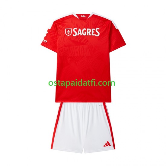Benfica Lapset Kotipeli Jalkapallopaidat 2026-2027 Lyhythihainen