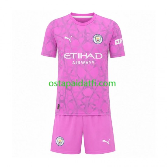 Manchester City Lapset Maalivahdin Vieraspeli Jalkapallopaidat 2026-2027 Lyhythihainen